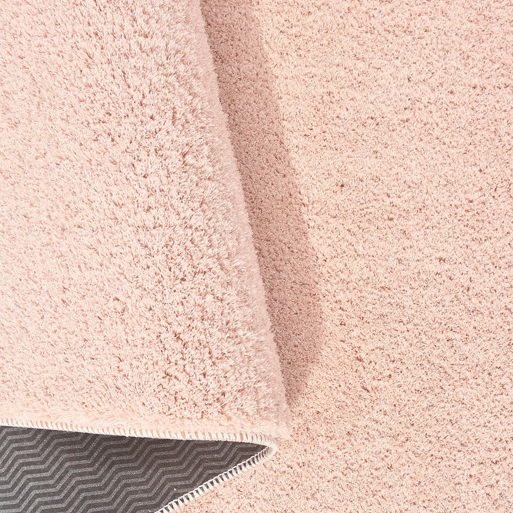 MARİS - MR010- Rosa -Premium Velvety Rug for Living Room/Lounge/Kitchen - Non-Slip Base - Washable - Modern
