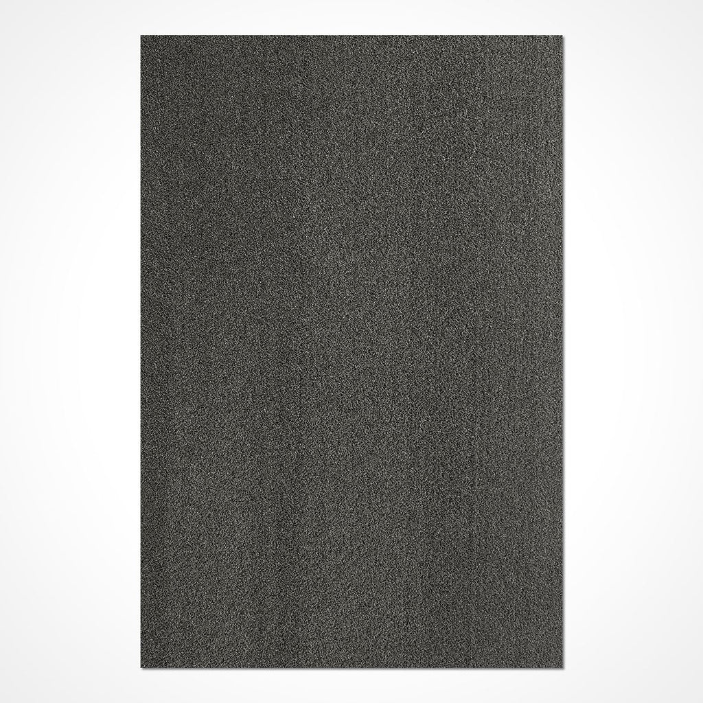 MARİS - MR121 - Black- Premium Velvety Rug for Living Room/Lounge/Kitchen - Non-Slip Base - Washable - Modern