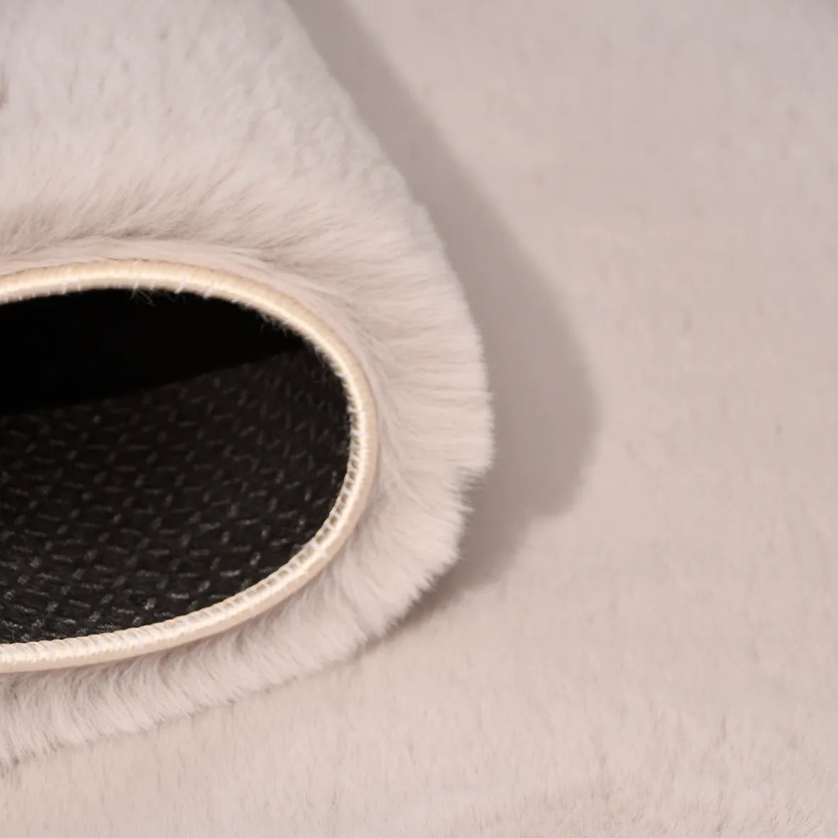 Bunny  Poly Plush Carpet - TF2386- Mink - High Quality - Extra Soft - Non-Slip Special Base