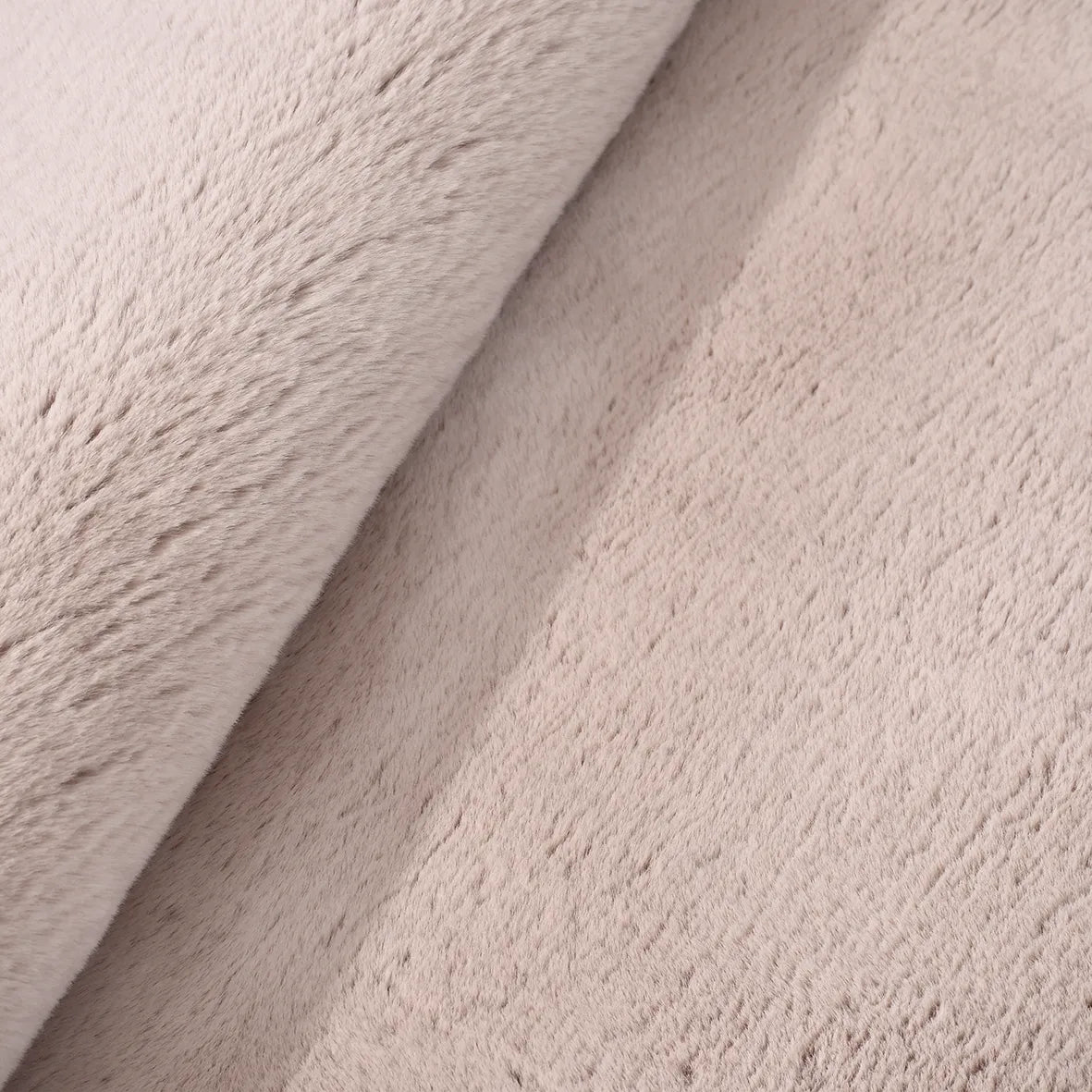 Bunny  Poly Plush Carpet - TF2386- Mink - High Quality - Extra Soft - Non-Slip Special Base