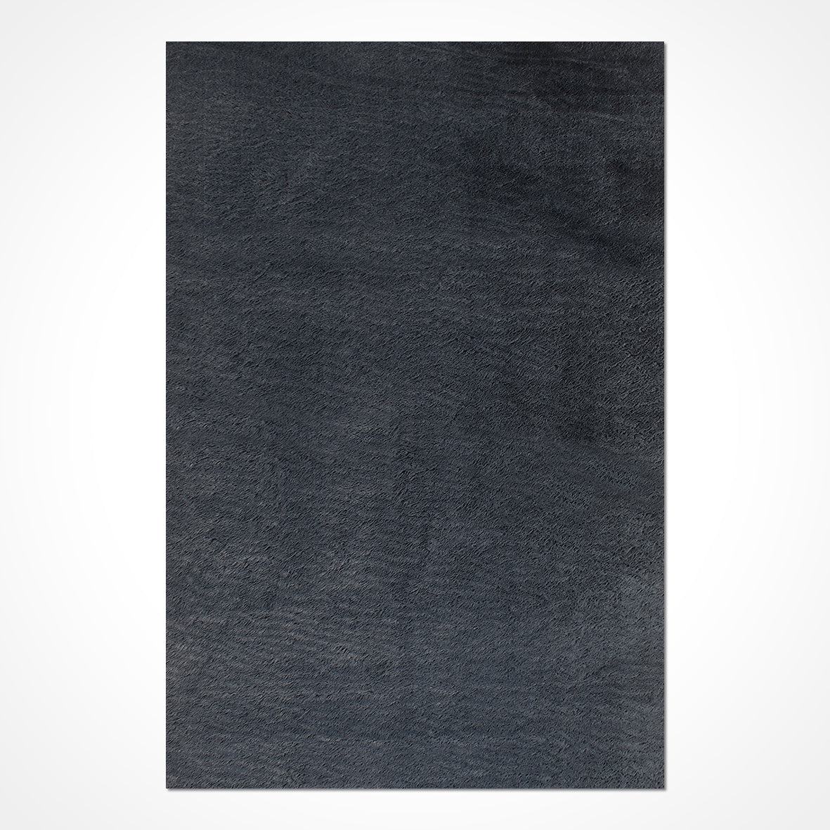 Bunny  Poly Plush Carpet - TF9083- Anthracite- High Quality - Extra Soft - Non-Slip Special Base
