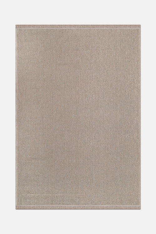 BEREN BR007 Taupe Plain Custom Size Area Rug – Non-Slip & Easy Care