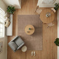 MARİS - MR080-Brown-Premium Velvety Rug for Living Room/Lounge/Kitchen - Non-Slip Base - Washable - Modern