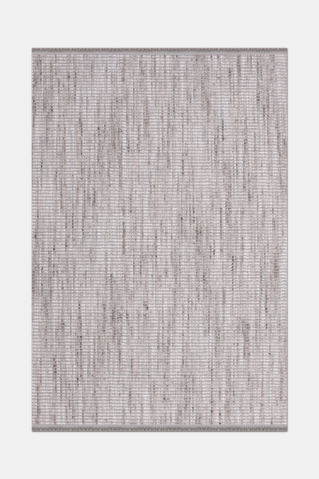 FUNDA - CE01-Gray– Custom Size Rug for Living Room, Hallway & Bedroom – Robot Vacuum Friendly – Easy to Clean