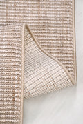 FUNDA CE02 Mink & Cream Custom Size Rug – Easy to Clean