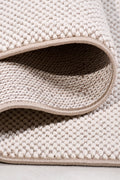 FUNDA CE03 Beige Custom Size Area Rug – Easy to Clean