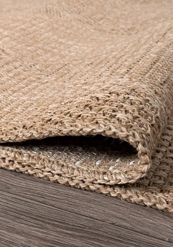 DAFNE -DH002-Wicker Color Rug-Geometric - Custom Size Washable Non-Slip Carpet – Kitchen & Hallway – Robot Vacuum Friendly