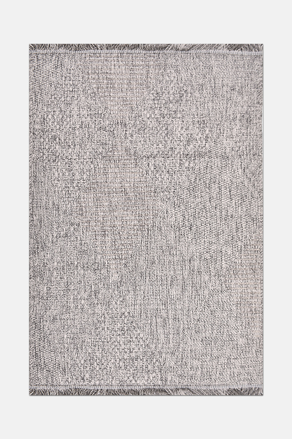 DAFNE -DH004-Gray Color Rug-Geometric - Custom Size Washable Non-Slip Carpet – Kitchen & Hallway – Robot Vacuum Friendly