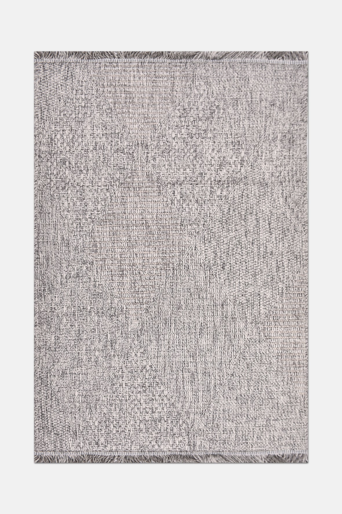 DAFNE -DH004-Gray Color Rug-Geometric - Custom Size Washable Non-Slip Carpet – Kitchen & Hallway – Robot Vacuum Friendly