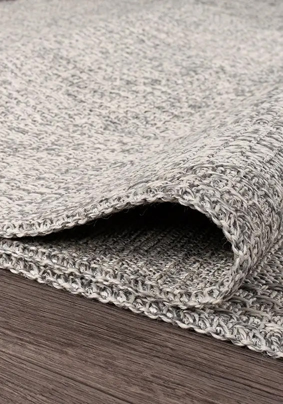 DAFNE -DH004-Gray Color Rug-Geometric - Custom Size Washable Non-Slip Carpet – Kitchen & Hallway – Robot Vacuum Friendly