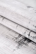 VIANORA VY03 Black Striped Custom Size Acrylic Rug