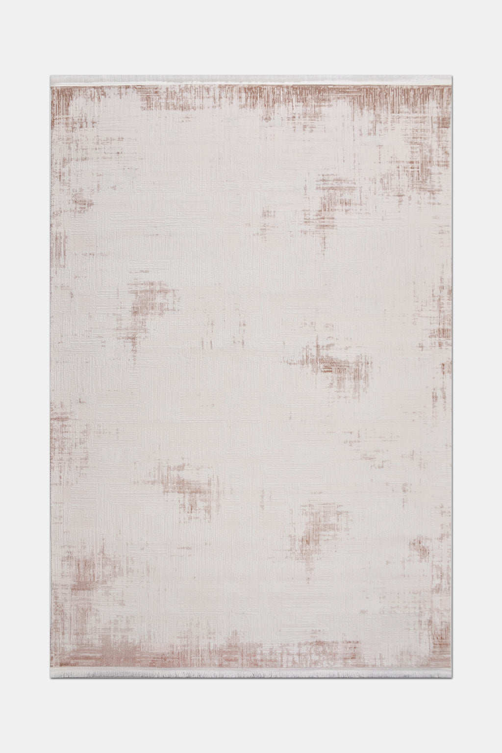 VİANORA-VY04- Brown Striped-Soft Acrylic Rug – Modern Living Room Rug, Durable, 7 mm Pile, Custom Size