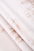 VIANORA VY04 Ecru, Brown & Red Striped Custom Size Acrylic Rug