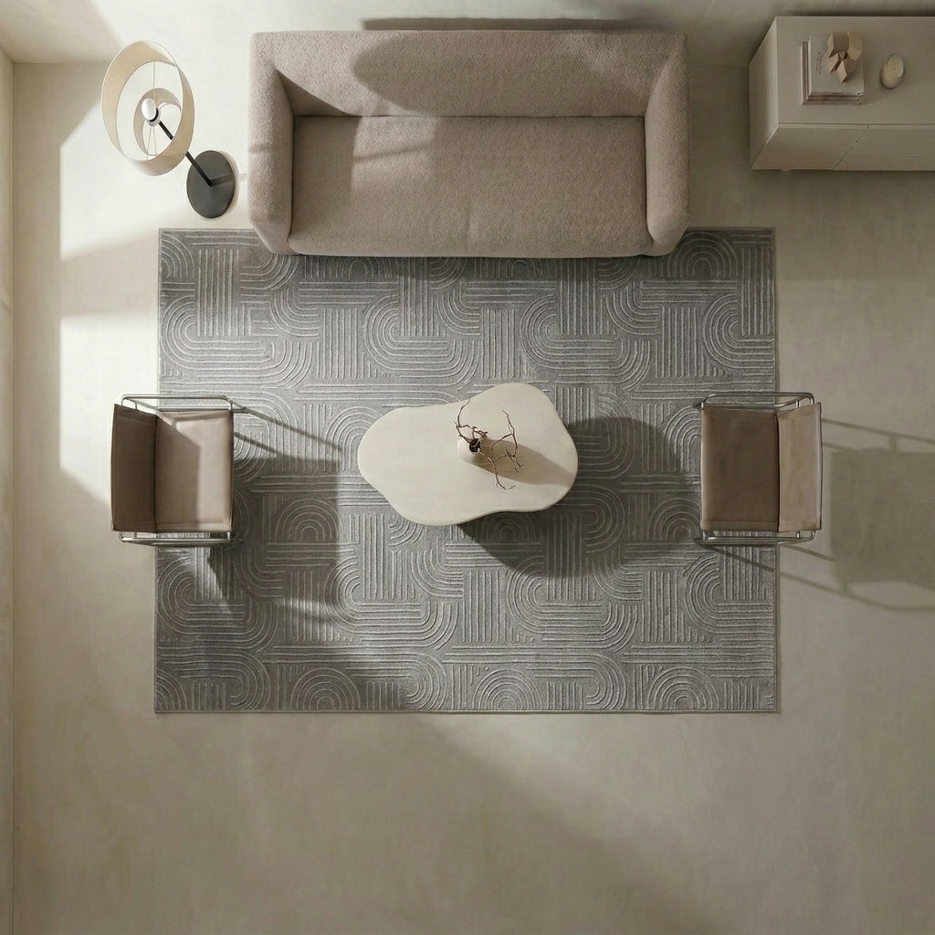Lavin - LN9005- Washable Rug – Non Slip Modern Area Rug – Pet Friendly Living Room Rug